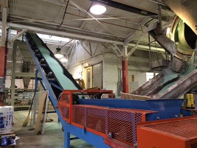 Conveyor for Salt Bagger